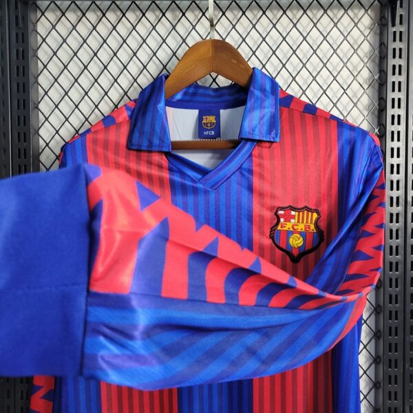 Barcelona 1992 Home Retro Jersey - Image 7