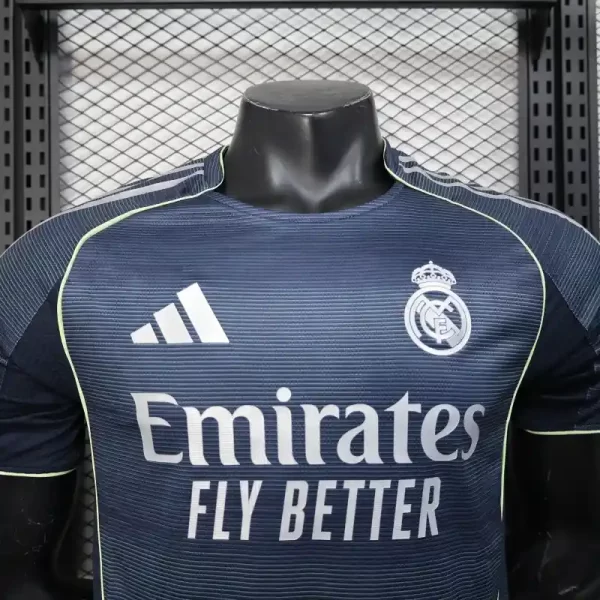 Real Madrid 2025-26 Away Jersey Player Version - Image 7