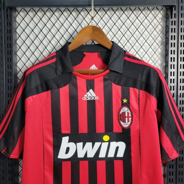 AC Milan 2007-08 Home Retro Jersey - Image 8