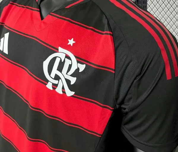 Flamengo 2025-26 Home Jersey Player Version - Image 8