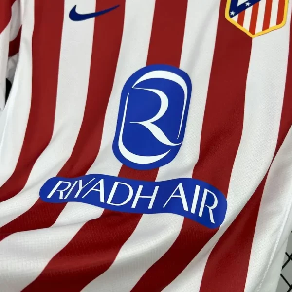 Atletico Madrid 2025-26 Home Jersey Fan Version - Image 8