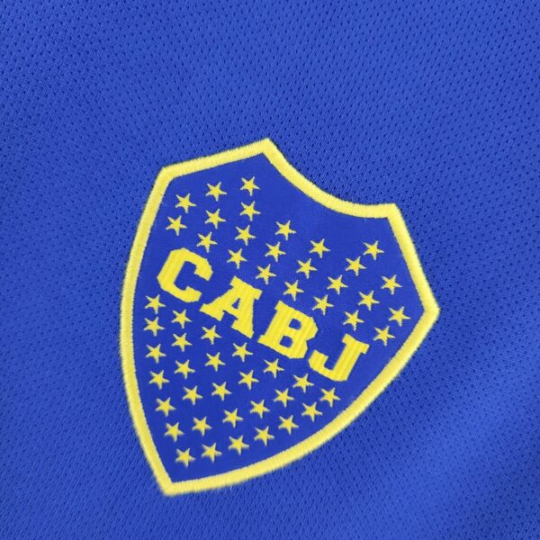 Boca Juniors 2010-11 Home Retro Jersey - Image 9