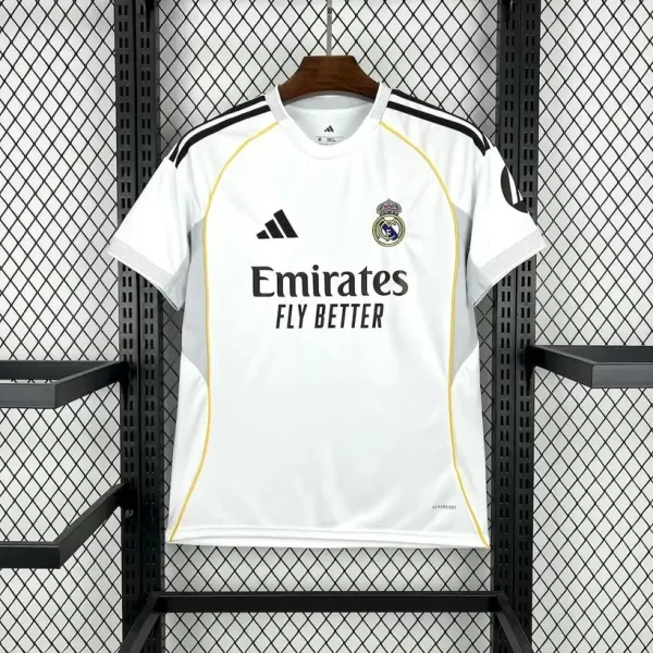 Real Madrid 2025-26 Home Jersey Fan Version - Image 9