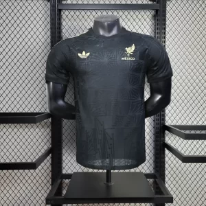 Mexico 2025-26 Gold Cup Edition Black Jersey Player Version