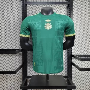 Mexico 2025-26 Gold Cup Edition Green Jersey Player Version
