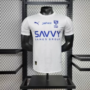 Al-Hilal 2025-26 Away Jersey Player Version