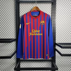 Barcelona 2011-12 Home Long Sleeve Retro Jersey