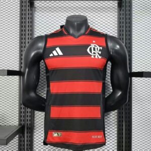 Flamengo 2025-26 Home Tank Top Jersey Player Version