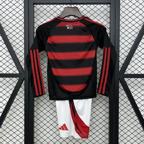 Flamengo 2025-26 Home Kids Kit - Image 2