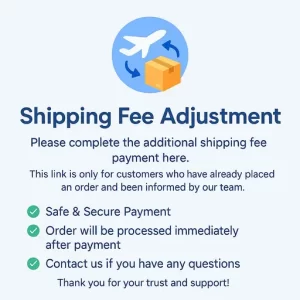 Shipping Fee Adjustment