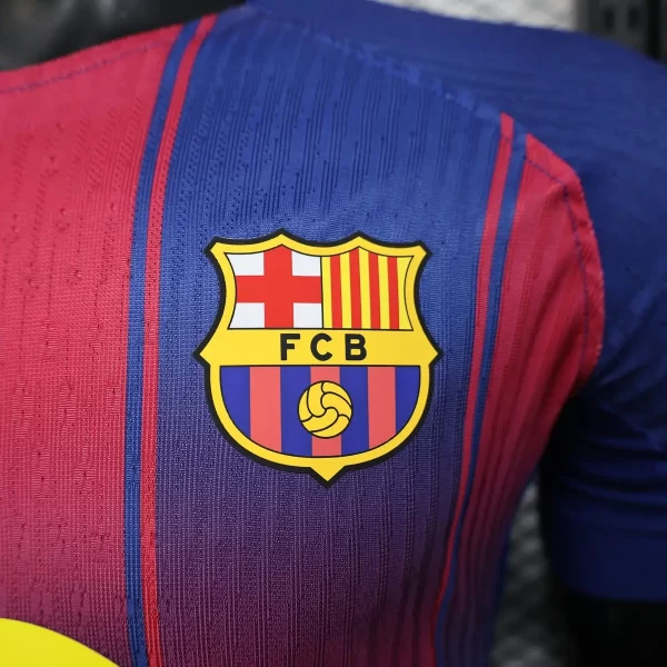 Barcelona 2025-26 Home Jersey Player Version - Image 3