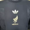Mexico 2025-26 Gold Cup Edition Black Long Sleeve Jersey Player Version - Image 3