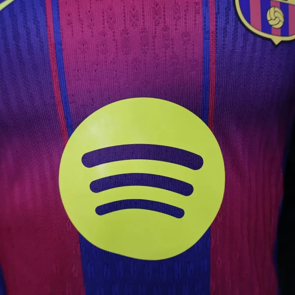 Barcelona 2025-26 Home Jersey Player Version - Image 4