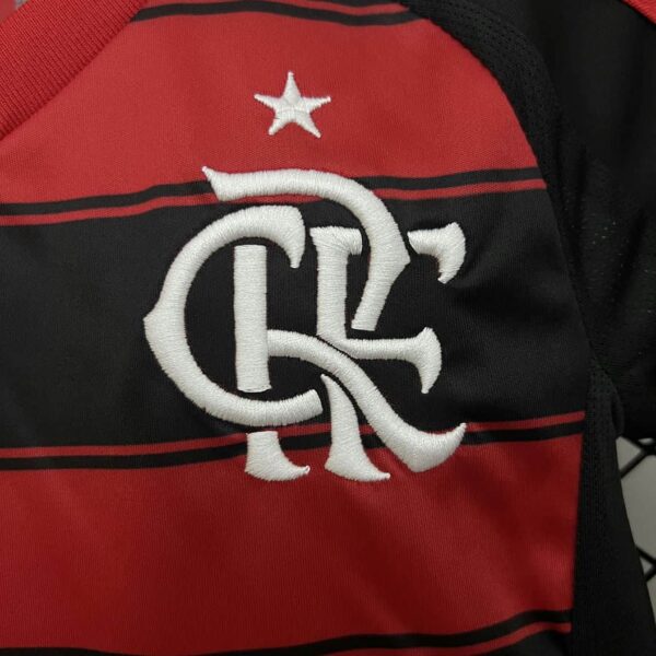 Flamengo 2025-26 Home Kids Kit - Image 5