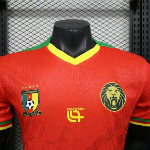 Cameroon 2025-26 Red Jersey Player Version - Image 5