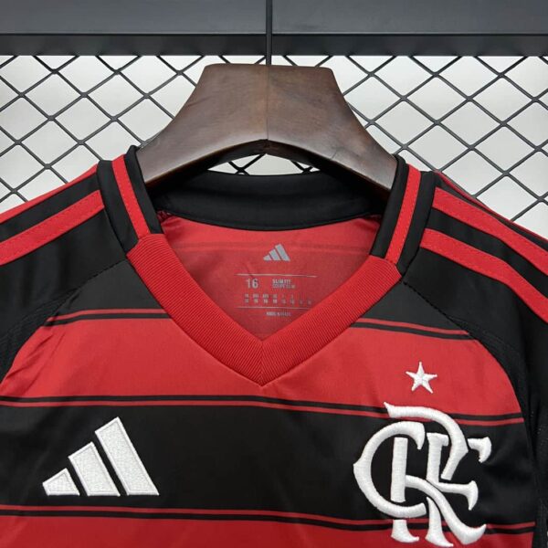 Flamengo 2025-26 Home Kids Kit - Image 7