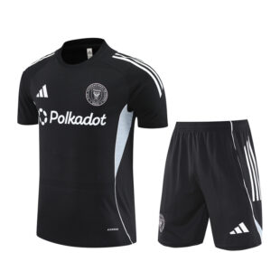 Inter Miami 2025-26 Black Short Sleeve Training Kit