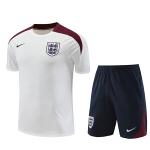 England 2024-25 White Short Sleeve Training Kit