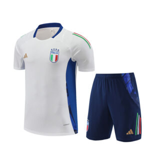 Italy 2024-25 White Short Sleeve Training Kit