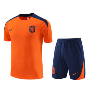 Netherlands 2024-25 Orange Short Sleeve Training Kit