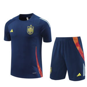 Spain 2024-25 Royal Blue Short Sleeve Training Kit