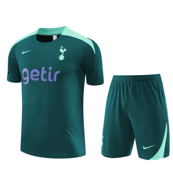 Tottenham Hotspur 2024-25 Dark Green Short Sleeve Training Kit