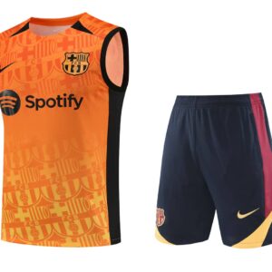 Barcelona 2024-25 Orange Vest Training Kit