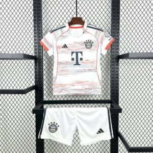 Bayern Munich 2025-26 Away Kids Kit