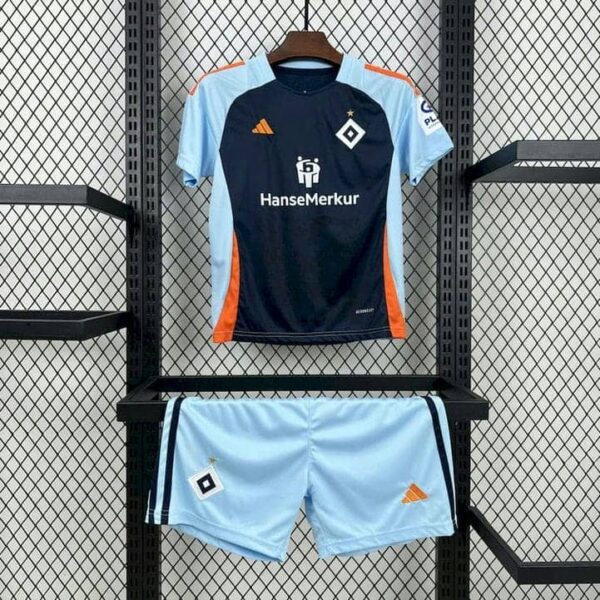 Hamburger SV 2024-25 Pre-Match Special Shirt Kids Kit