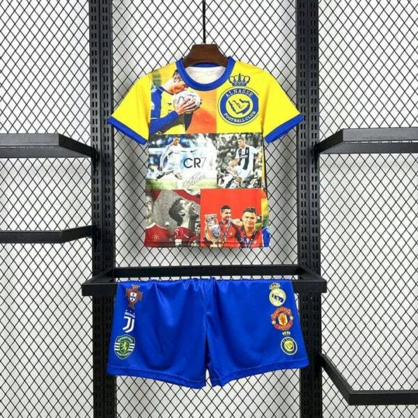 Cristiano Ronaldo 2025-26 All Clubs Mixed Special Edition Kids Kit