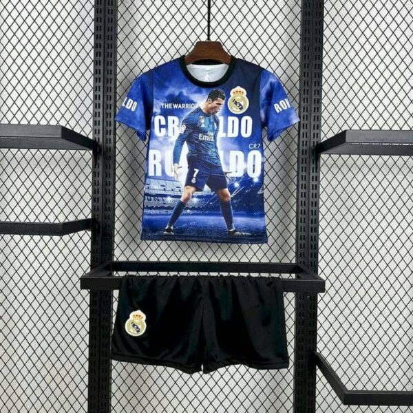 Cristiano Ronaldo 2025-26 Real Madrid 2013 Tribute Kids Kit
