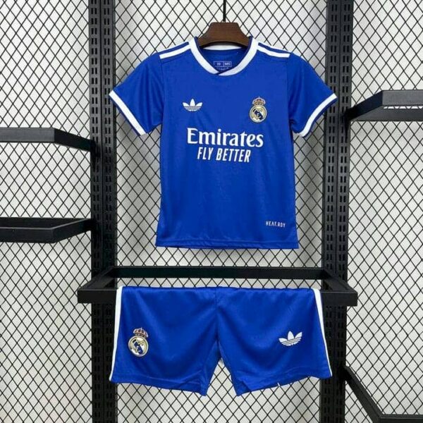Real Madrid 2025-26 Third Away Kids Kit