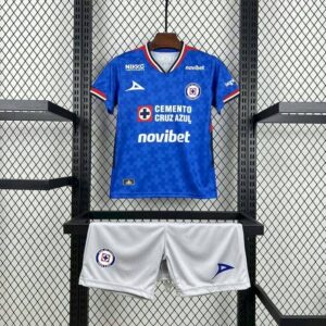 Cruz Azul 2025-26 Home Kids Kit