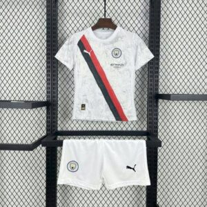 Manchester City 2025-26 Away Kids Kit