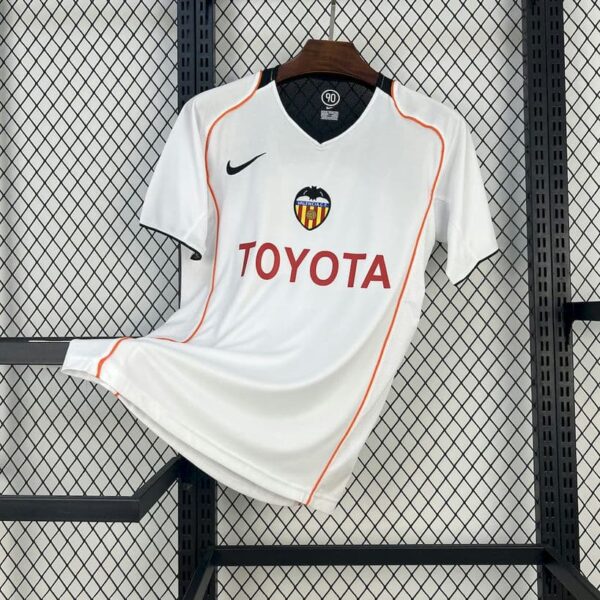 Valencia CF 2004-05 Home Retro Jersey