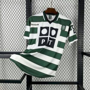 Sporting Lisbon 2000-01 Home Retro Jersey