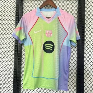 Barcelona 2025-26 Bamboo Green & Pink Special Edition Jersey