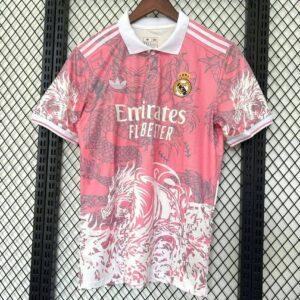 Real Madrid 2025-26 Pink Dragon Special Edition Jersey