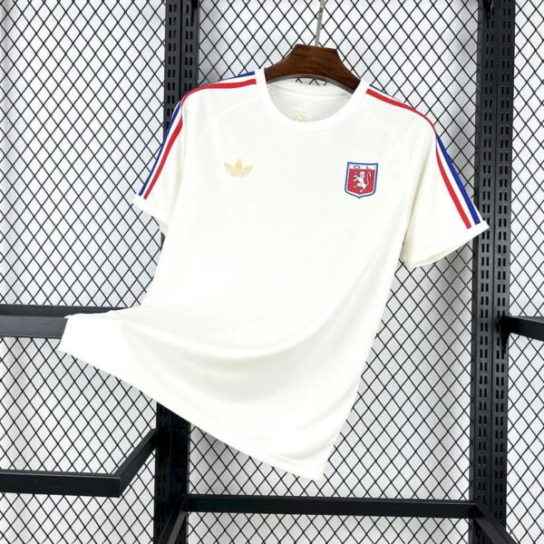 Olympique Lyonnais 2025-26 White Anniversary Edition Jersey