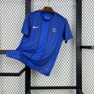 Paris Saint-Germain 2025-26 Blue Pre-Match Training Jersey