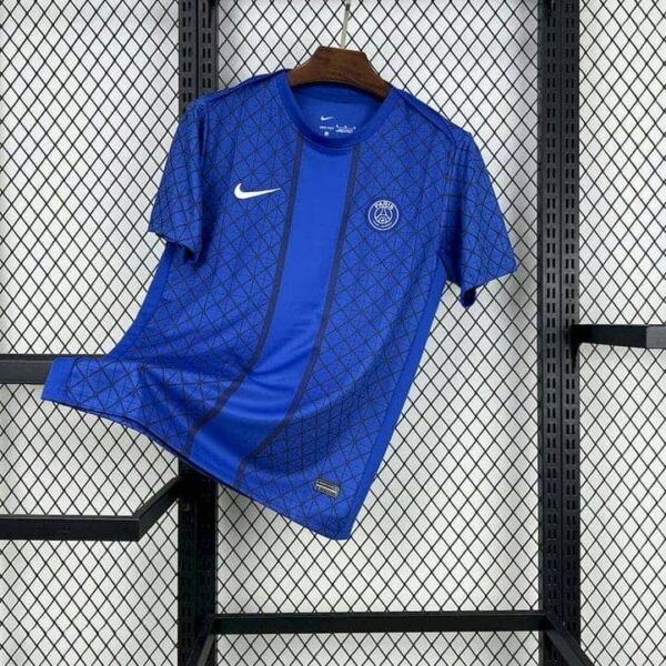 Paris Saint-Germain 2025-26 Blue Pre-Match Training Jersey