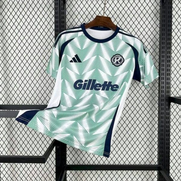 New England Revolution 2025-26 Away Jersey Fan Version