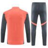 Bayern Munich 2025-26 Orange Half Zip Long Sleeve Training Kit - Image 2