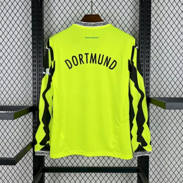 Borussia Dortmund 2025-26 Neon Yellow Goalkeeper Long Sleeves Special Edition Jersey - Image 2
