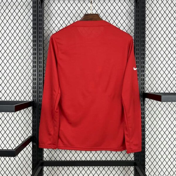 Atletico Madrid 2025-26 Red and White Pre-Match Training Jersey - Image 2