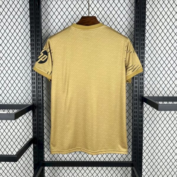 Real Madrid 2025-26 Gold Pre-Match Training Jersey - Image 2