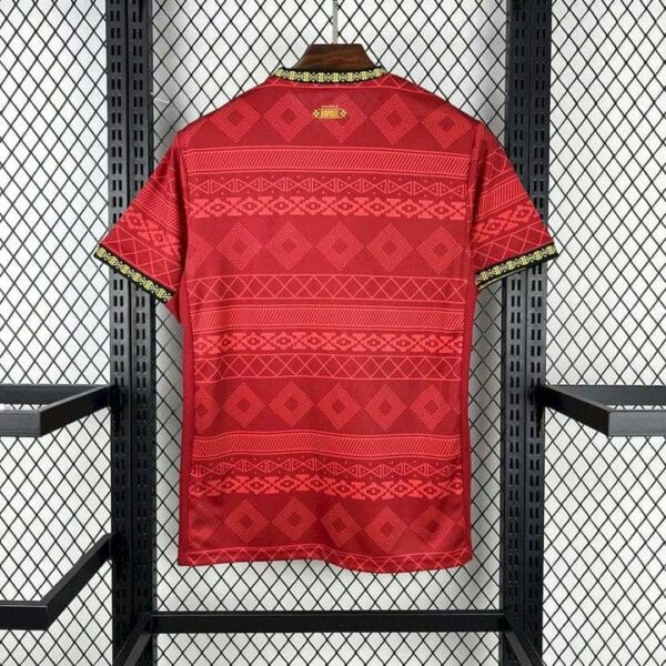 Brazil 2025-26 Jordan Red Diamond Pattern Special Edition Jersey - Image 2