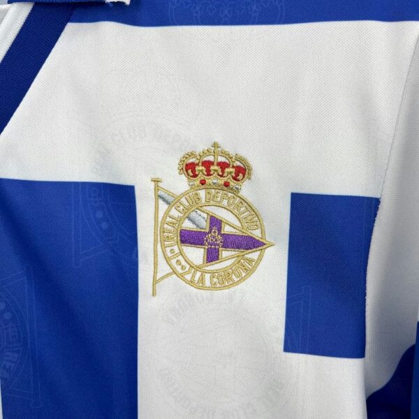 Deportivo La Coruna 1994-95 Home Retro Jersey - Image 3