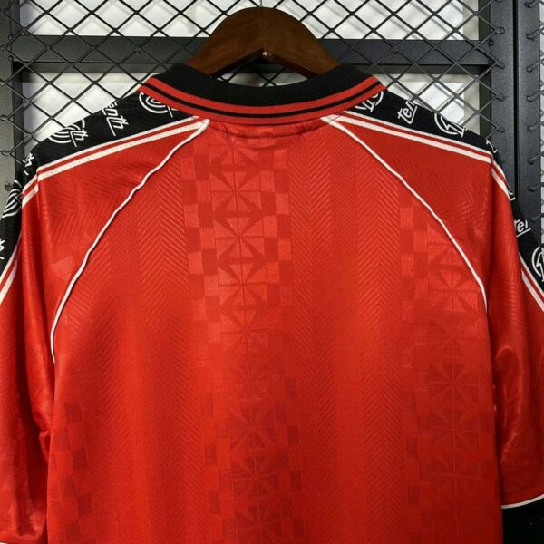 RCD Mallorca 1996-97 Red Retro Jersey - Image 3