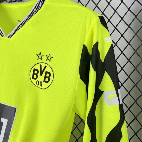 Borussia Dortmund 2025-26 Neon Yellow Goalkeeper Long Sleeves Special Edition Jersey - Image 3